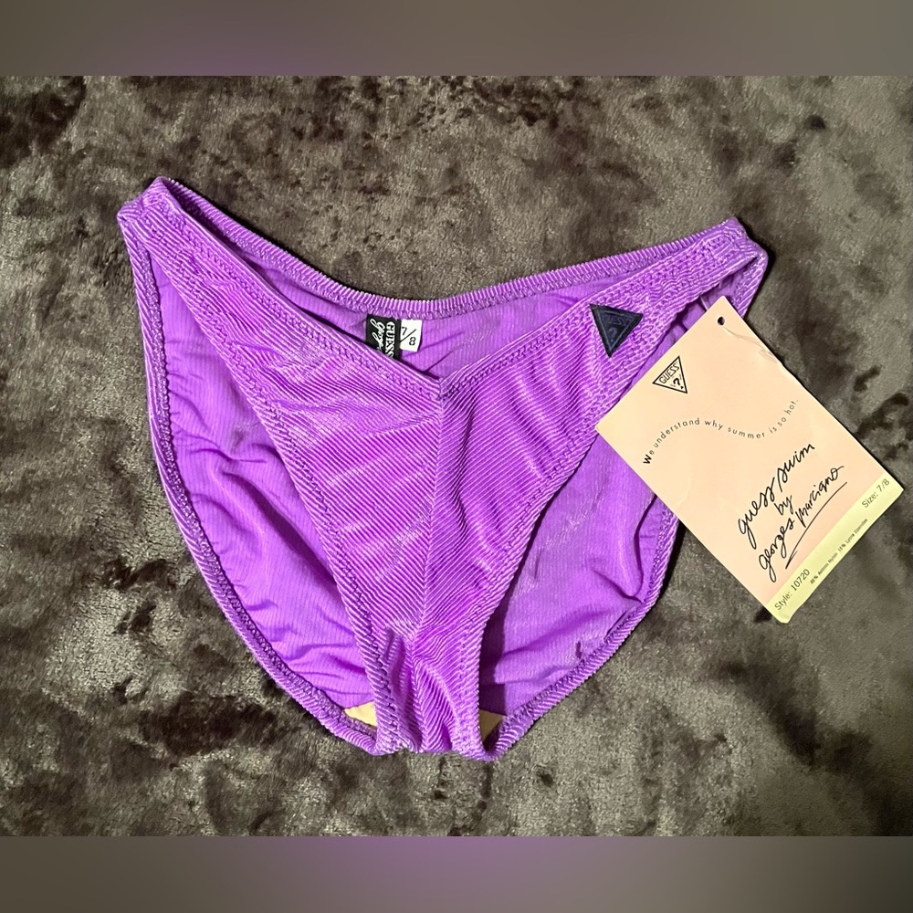 Guess Purple Swim Bottom - Picture 3 of 5